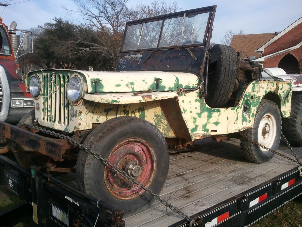 Where can you sell a 1948 Willys Jeep?