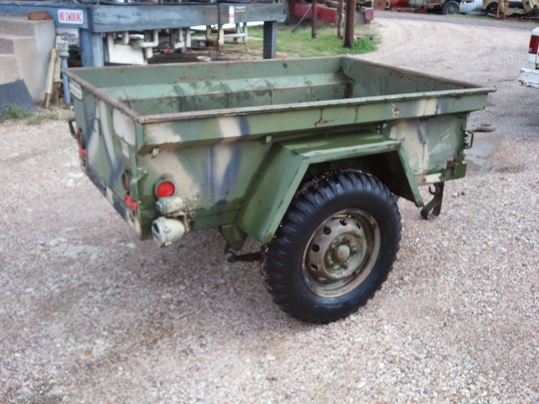 M416 military jeep trailer #5