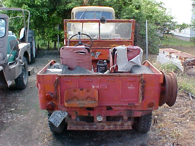 Jeep willys tailgate #2