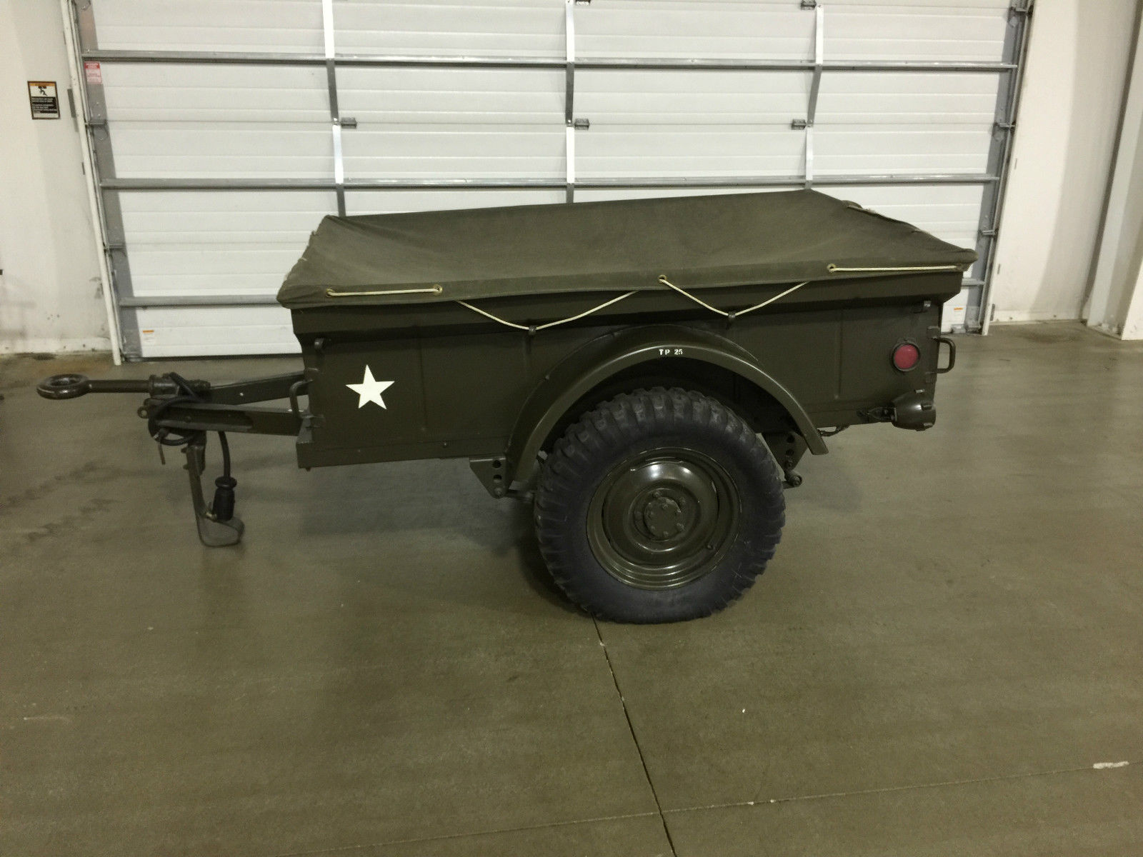 M-100 military jeep trailer #4