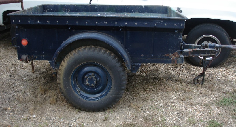 M-100 military jeep trailer #3