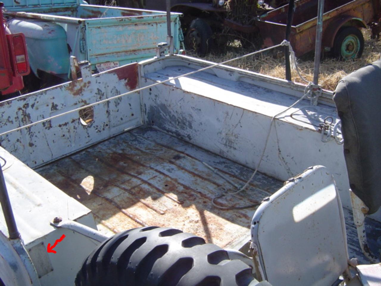 Jeep willys serial number location
